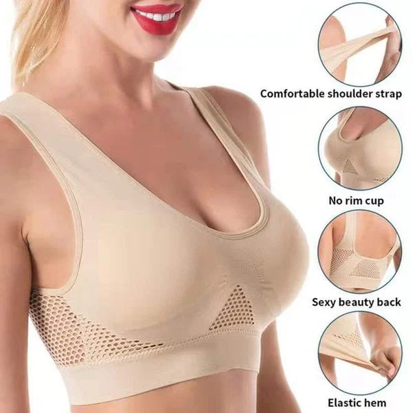 Meshooz™ Breathable Cool Liftup Air Bras